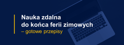 Nauka zdalna do końca ferii dla klas V-VII