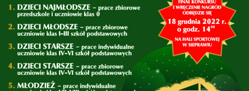 Zaproszenie do udziału w XXI Konkursie Szopek Bożonarodzeniowych