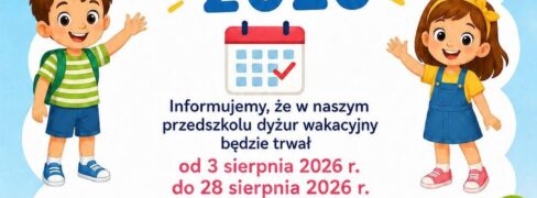 Dyżur wakacyjny 2026